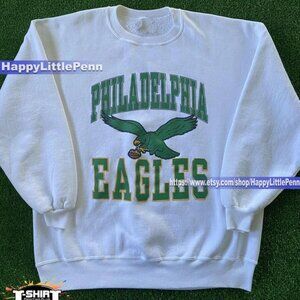Philadelphia Eagles Shirt, Go Birds Vintage Eagles Sweatshirt